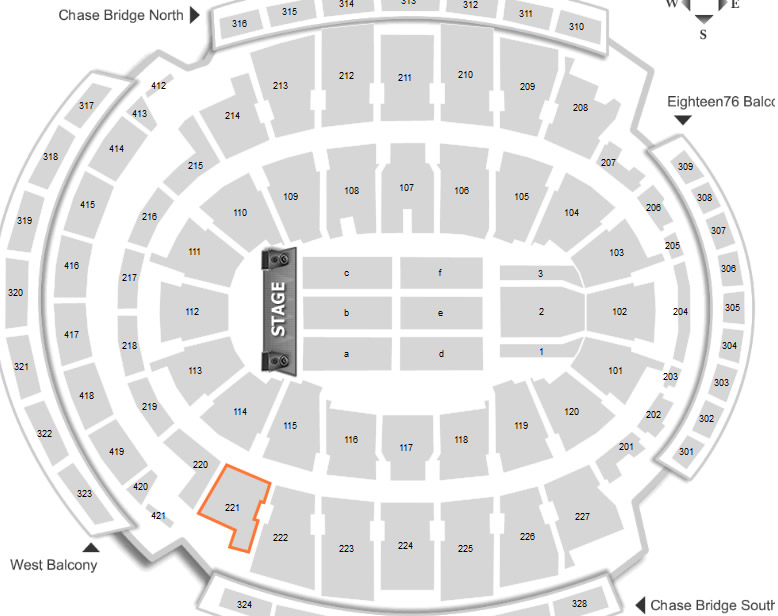 Square Garden Concert Seating Chart 2013