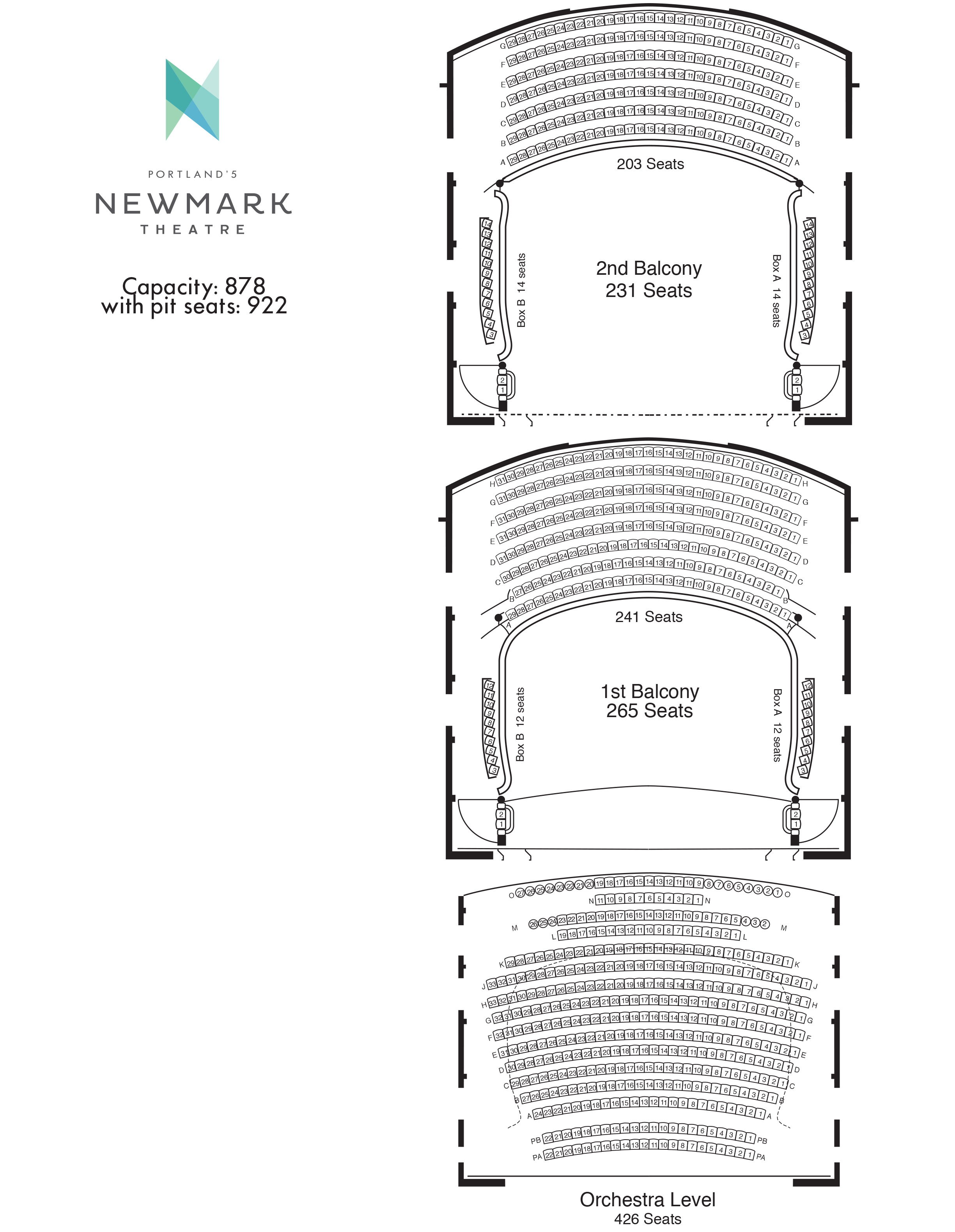 Newmark Theatre, Portland: Tickets, Schedule, Seating Charts 