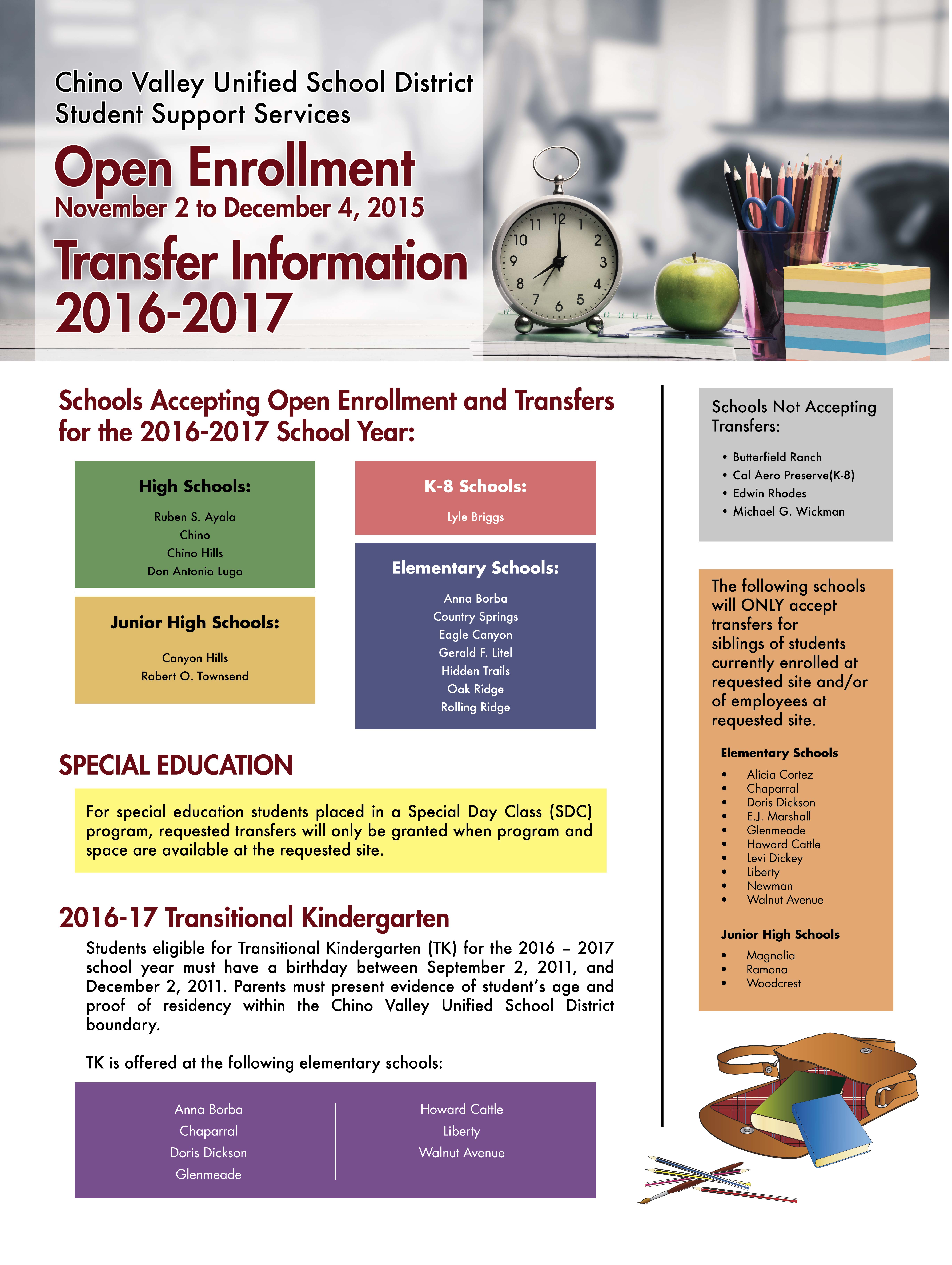 Open Enrollment Flyer Amulette