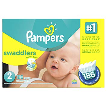 Amazon.com: Pampers Swaddlers Diapers Size 2 186 Count (old 