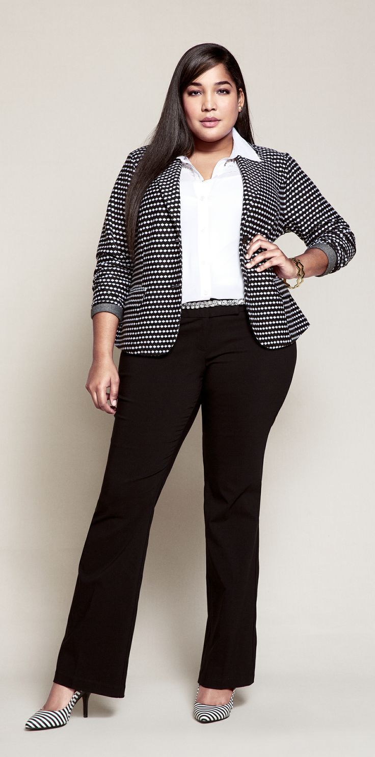 5 stylish plus size outfits for a job interview | Business Outfit 