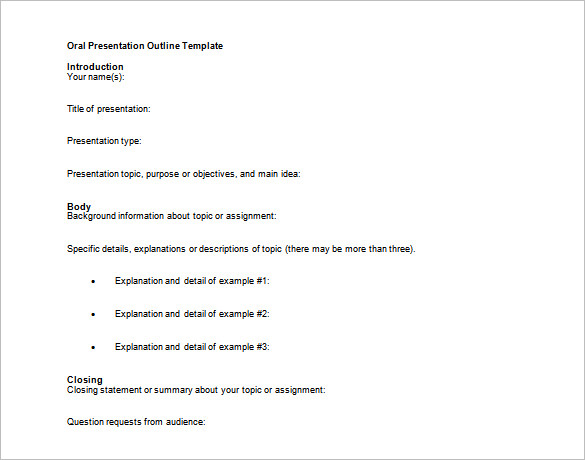 presentation outline template presentation outline template 26 