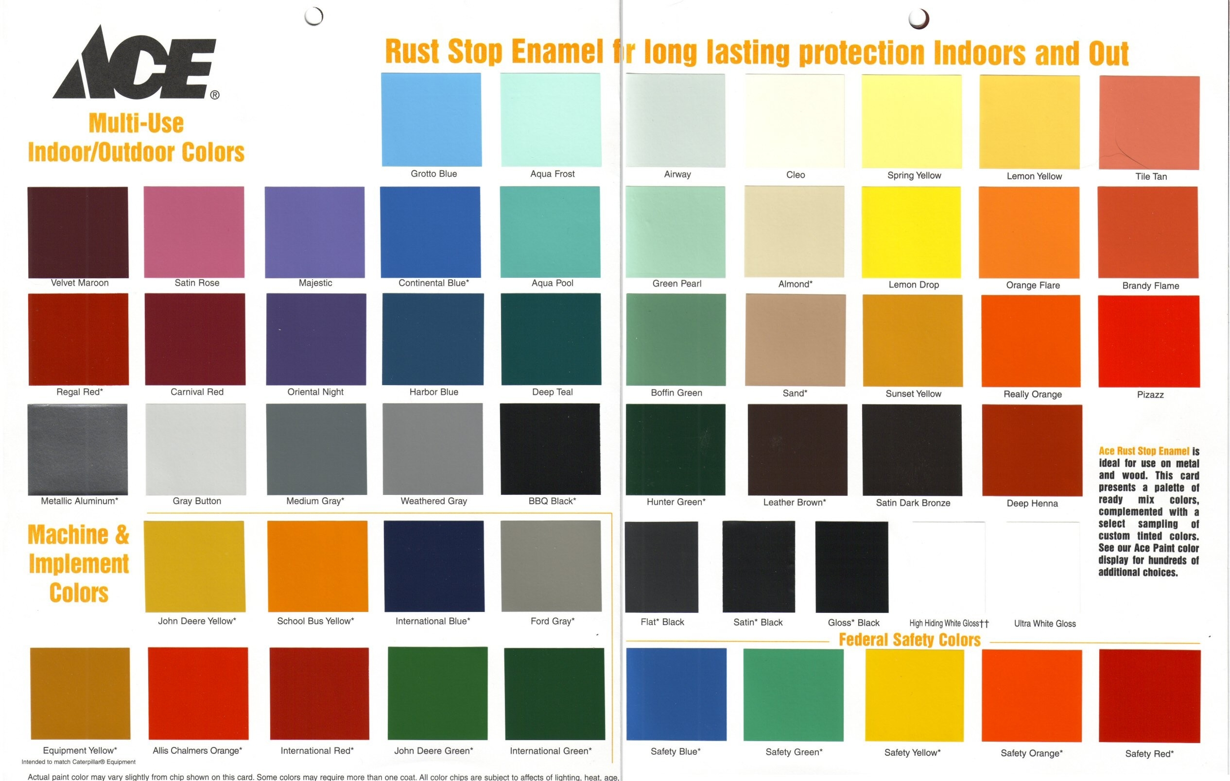 Rustoleum Spray Paint Color Chart | World of Printable and Chart