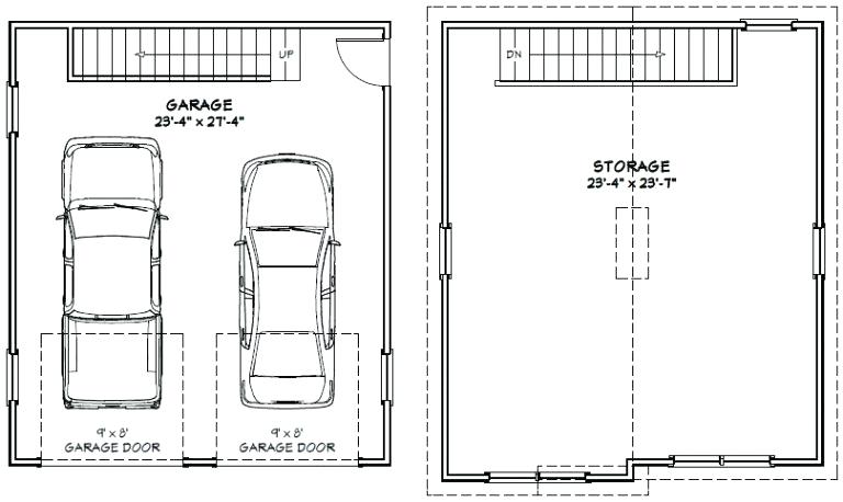 Download Size Of A 2 Car Garage | Garden Design