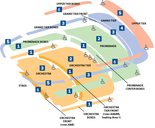 Music Center at Strathmore Seating Charts