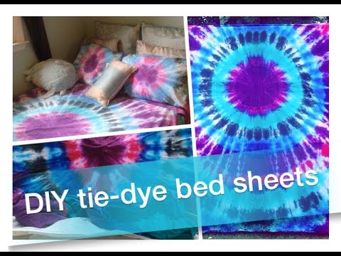 Tie Dye: beach sheet, picnic blanket, bed sheet | Crafts and 