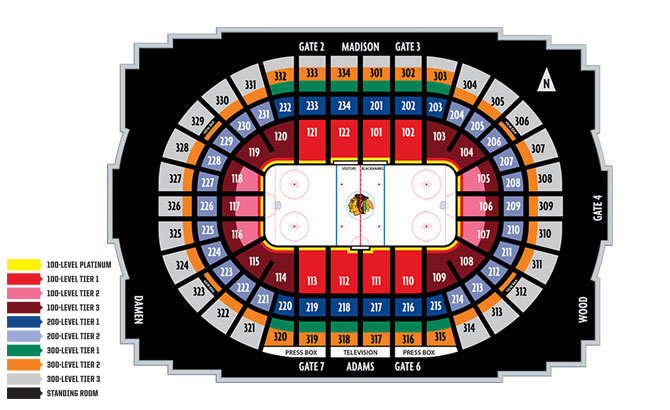 Seating Charts | United Center