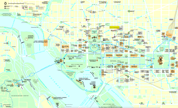 Washington DC Map washington dc • mappery