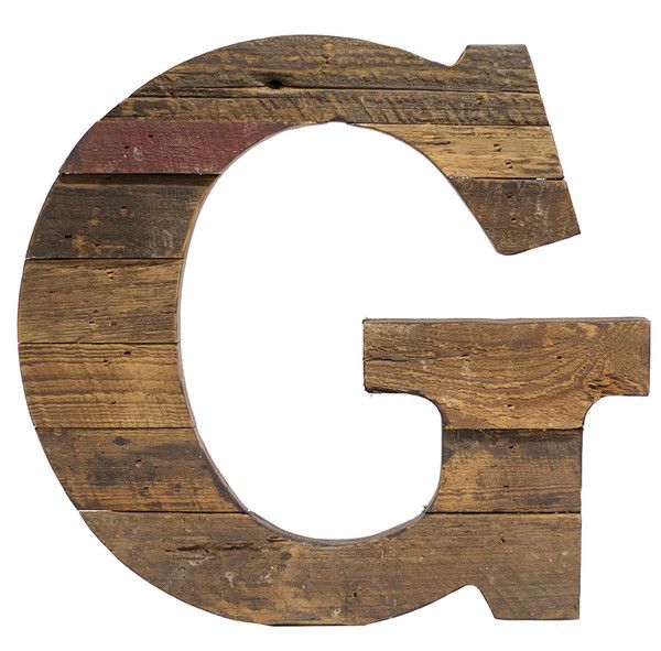 wooden letter g Koto.npand.co