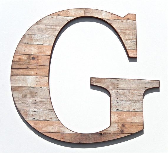 Letter G Wall Decor DAVIDIANNELLI