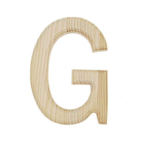 Wood Letter G