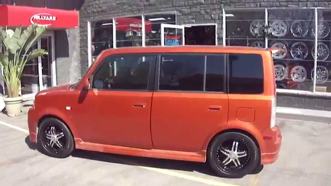 HILLYARD CUSTOM RIM&TIRE 2008 SCION XB RIDING ON 17