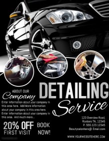 Customizable Design Templates for Car Detailing | PosterMyWall