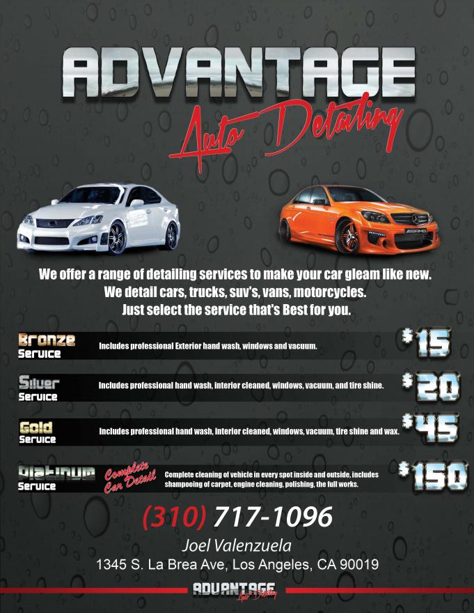 Advantage Auto Detailing – Andre McCord