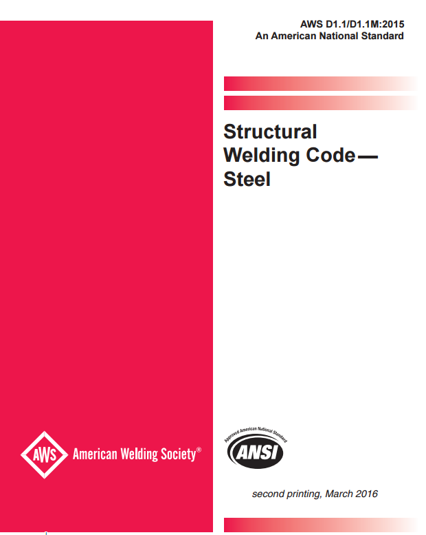 AWS D1.1: Structural Welding Code Steel