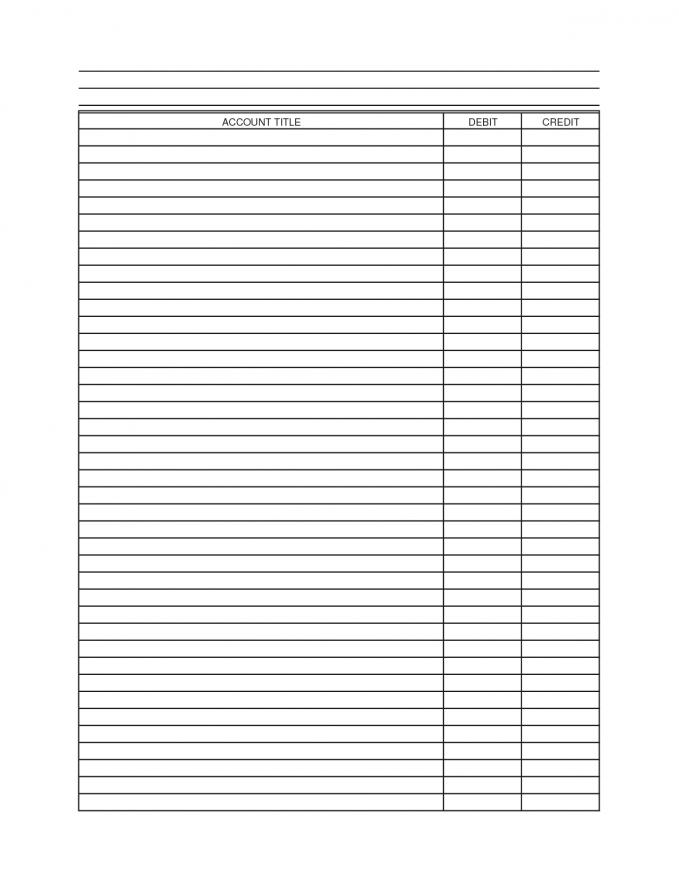 Balance Sheet Blank Template