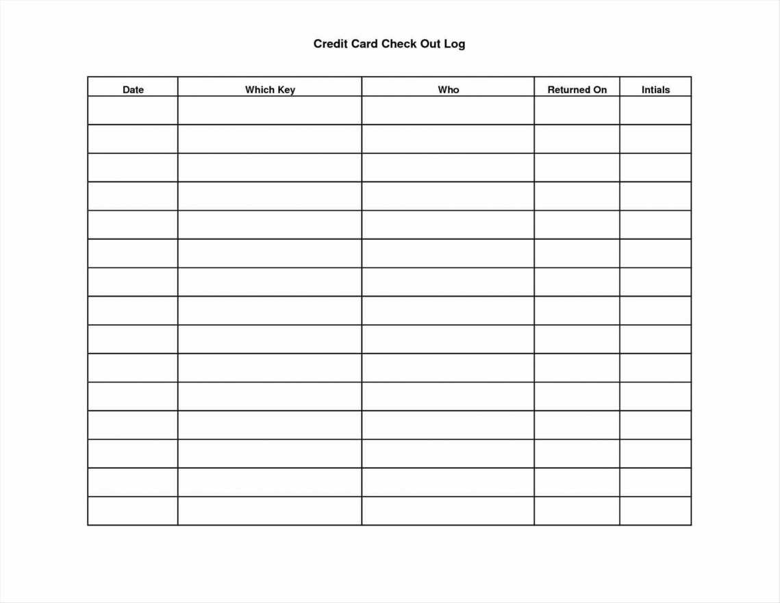 Balance Sheet Form