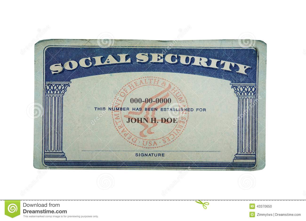 Blank Social Security Card Template | melanoma2010.com