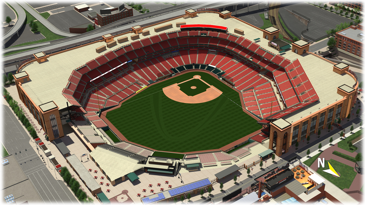 Busch Stadium 3D Seat Map | St. Louis Cardinals