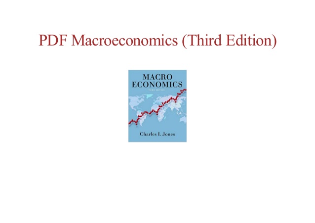 Free PDF Macroeconomics (Third Edition) For Ipad