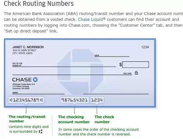 Chase Bank Void Check | amulette