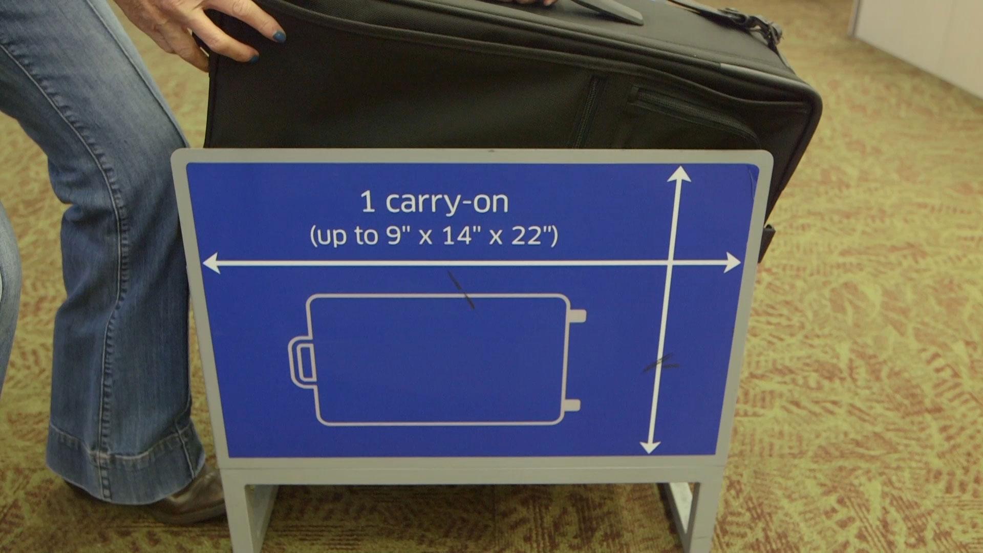 delta underseat bag dimensions