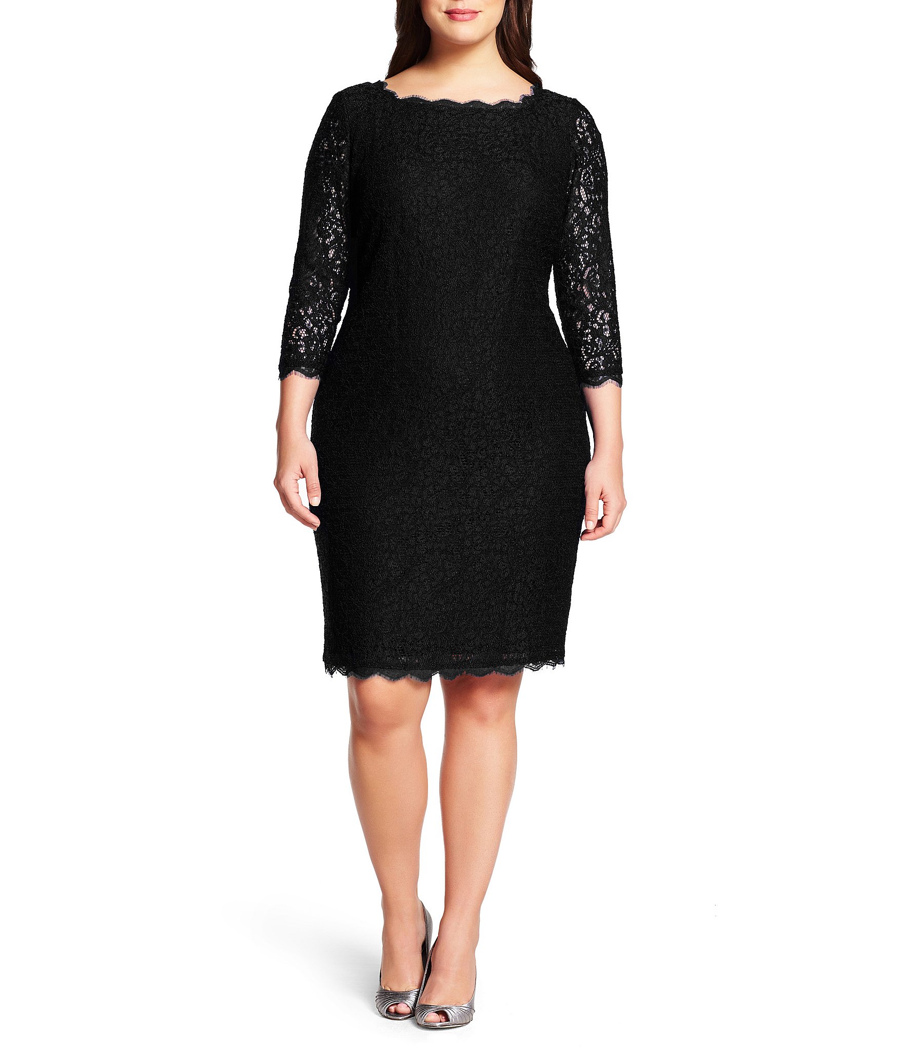 dillards womens plus dresses