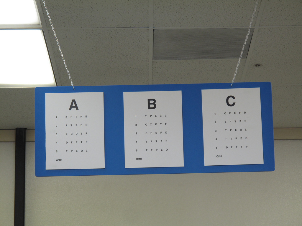 dmv eye chart 2015 amulette