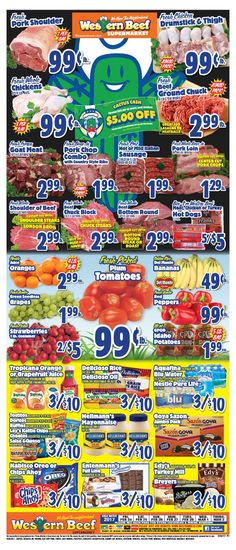 Presidente Supermarket Weekly Flyer Foodmaxx Supermarkets Weekly 