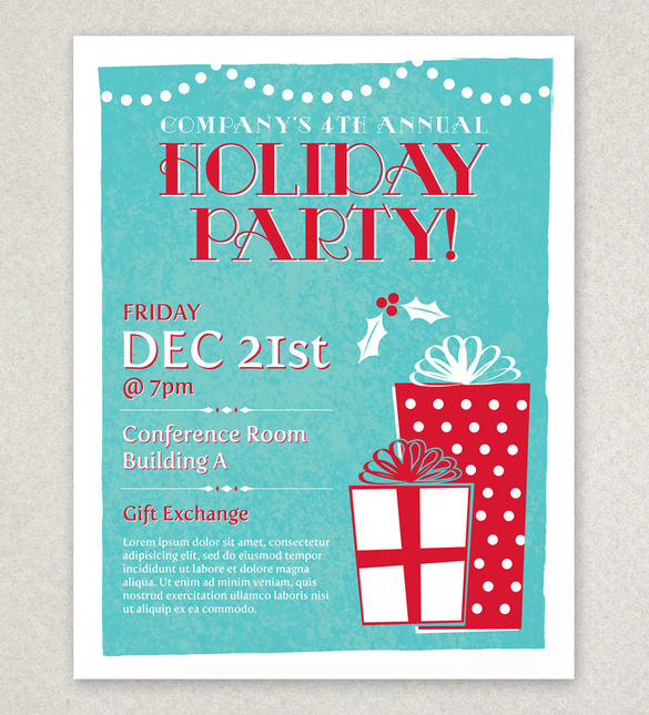 23+ Holiday Party Flyer Templates & PSD Designs | Free & Premium 