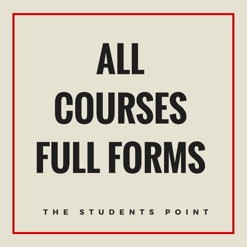 MBA Full Form – Students Career Point