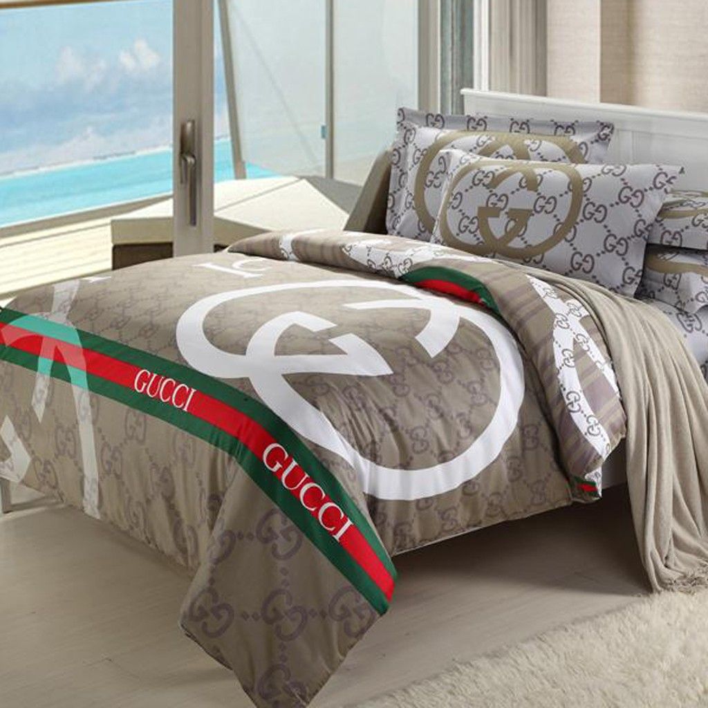 Magnificent Gucci Bed Sheets Of GUCCI BEDDING SET SATIN DUVET 