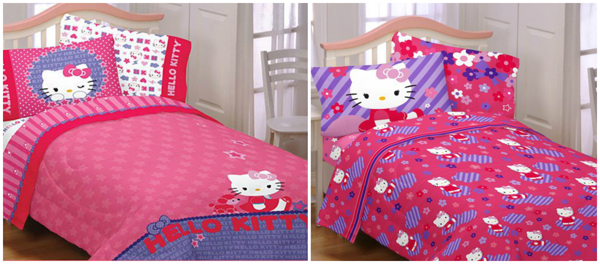 Hello Kitty Full Comforter Set | amulette