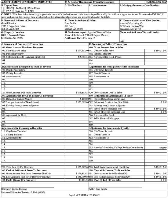 hud 1 form 2016 Koto.npand.co