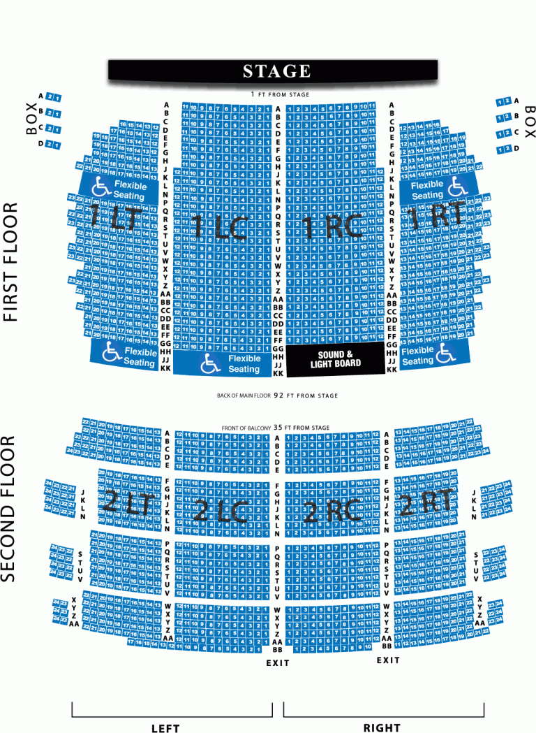 Jackie Gleason Theater Seating Chart amulette