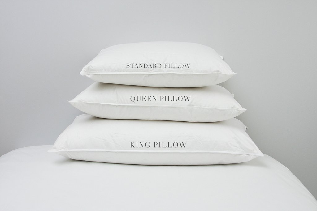 Perfect Pillow Sizes: Standard, Queen, or King? – Au Lit Fine Linens