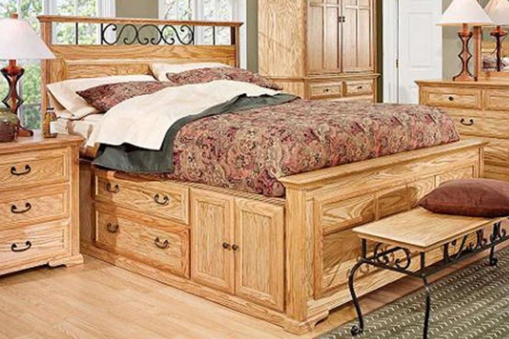 King Size Captains Bed With Drawers amulette