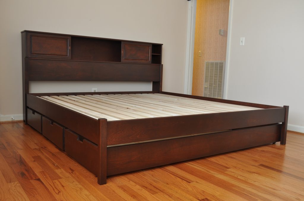 King Size Captains Bed With Drawers amulette