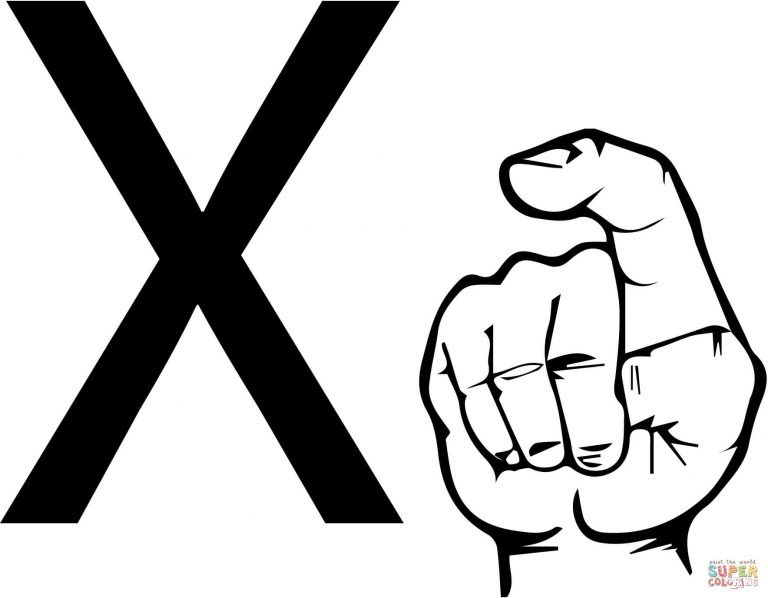 Letter X In Sign Language | amulette