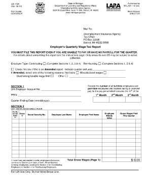 Uia Form 1027 Fill Online, Printable, Fillable, Blank | PDFfiller