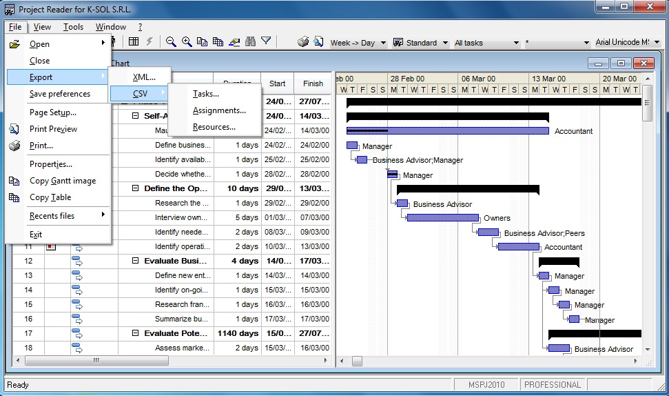 how to view mpp files without an ms project