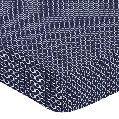 Buy Navy Patterned Sheets from Bed Bath & Beyond