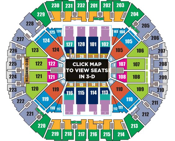 Oracle Arena 3D Seating Chart tickets map golden state warriors 