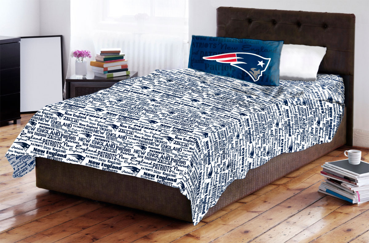 NFL New England Patriots Sheet Set Walmart.com