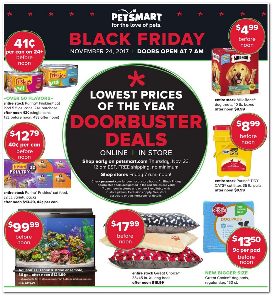 Pet Smart Black Friday 2018 Ads, Deals and Sales