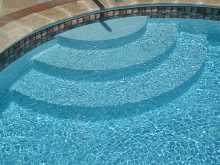 Steps And Benches For Vinyl Liner Inground Pools Edwards Pools 