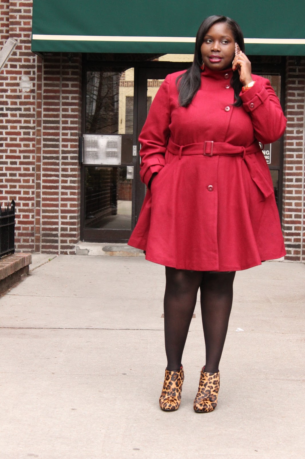 Wear to Shop // Review ASOS Curve Fit &Flare Coat – Margot Meanie