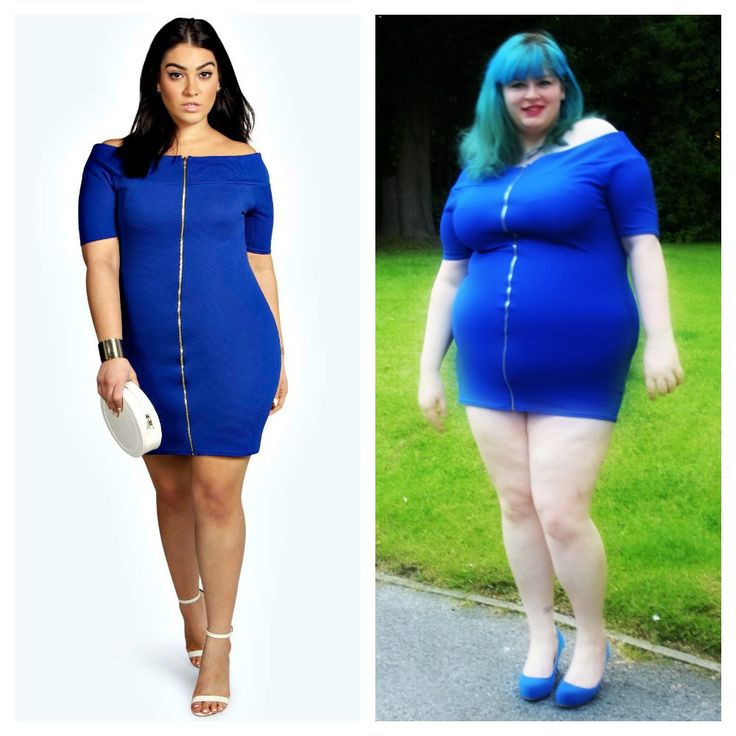 Girl Geek In A Dress In Plus Size Boohoo Nadia Shoulderfree Front 