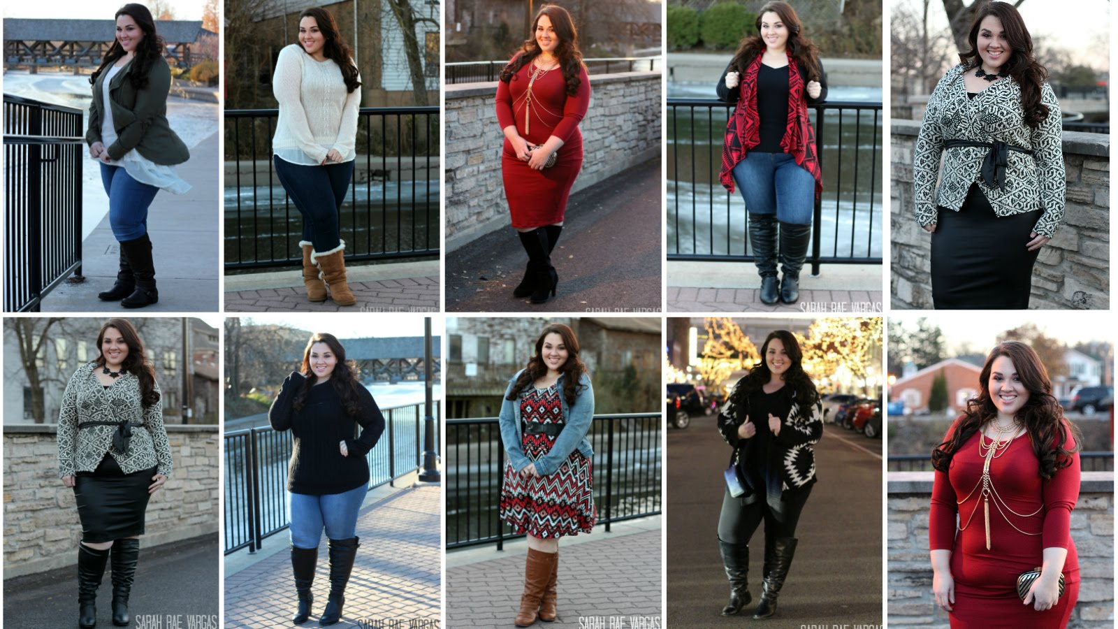 Wide Calf Boots Lookbook [8 Full Outfits] | Plus Size Fashion 