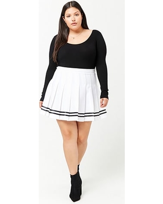 Check Out These Bargains on Plus Size Pleated Tennis Skirt